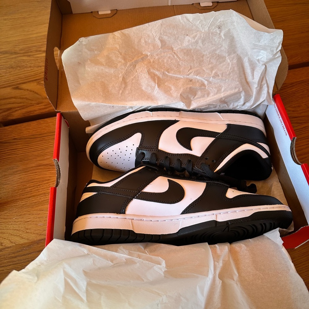 Nike Retro Low Dunks Black and White Sneakers